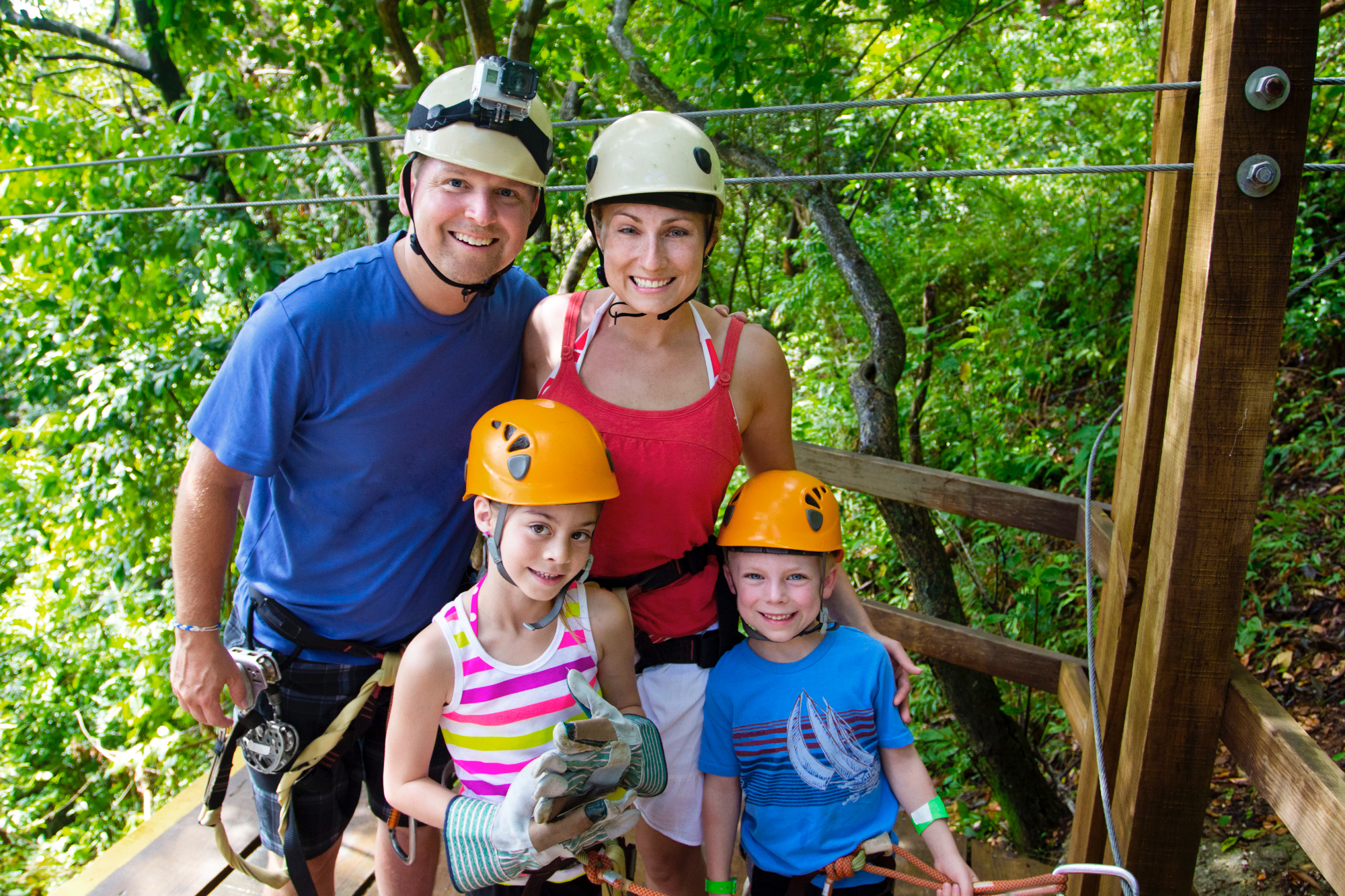 Otroci želijo na zipline med počitnicami